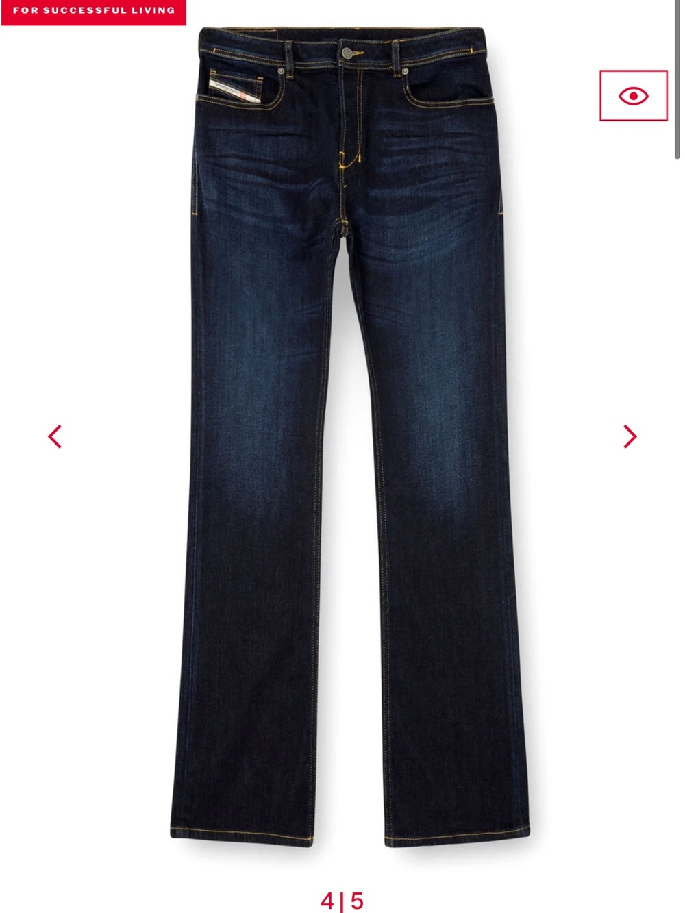 Diesel Men’s Zatiny Bootcut Jeans